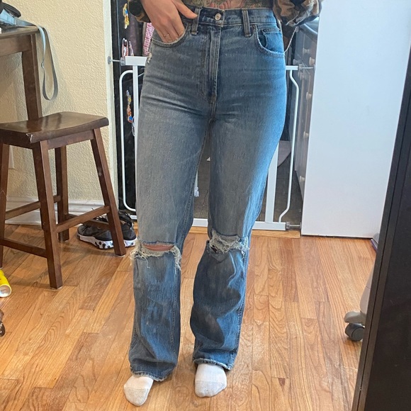abercrombie and fitch 90s jeans